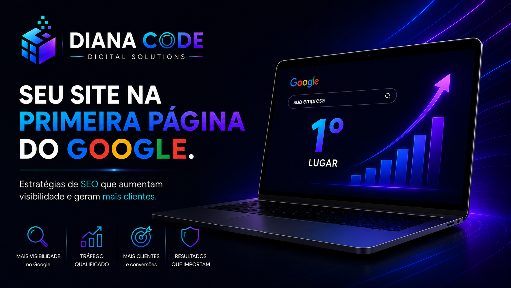 SEO — primeira página do Google